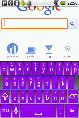 Elegant Violet Keyboard Skin