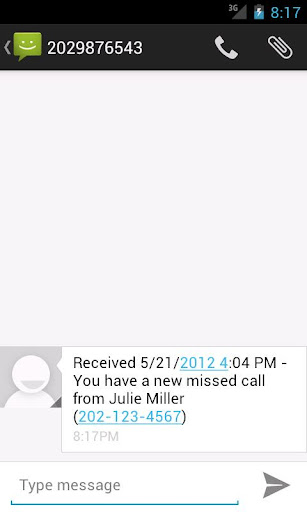 Missed Call Messenger Pro