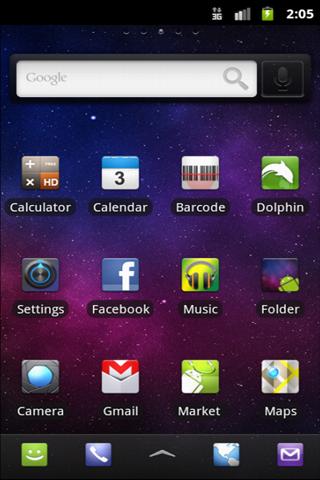 ADW Theme Galaxy