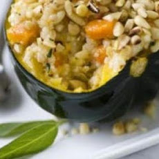 Roasted Acorn Squash Risotto