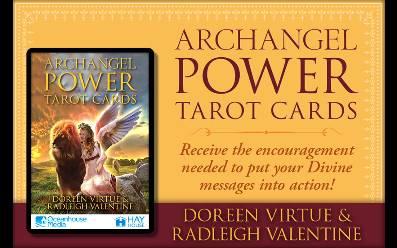 Android application Archangel Power Tarot Cards screenshort