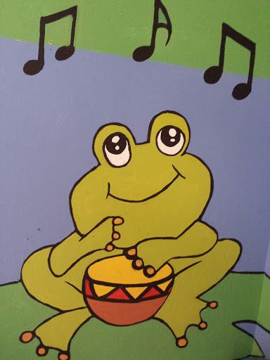 Singing Frog Mural
