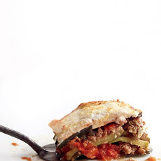 Zucchini, Tomato, and Lamb Lasagna
