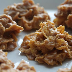 Peanut Butter Cornflake Cookies