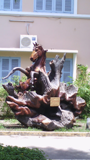 Horse Wooden Sculpture