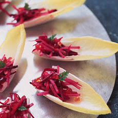Endive Boats with Marinated Vegetables