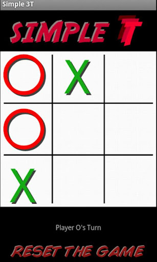 Simple 3T Tic Tac Toe