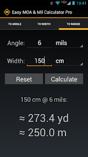 How to get Easy MOA & Mil Calculator Pro lastet apk for android