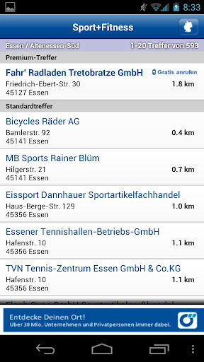 Sport und Fitness Deutschland