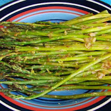 Roasted Asparagus With Browned Butter