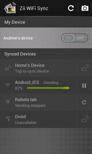 Zii WiFi Sync