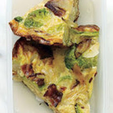 Bacon-Brussels Sprout Frittata