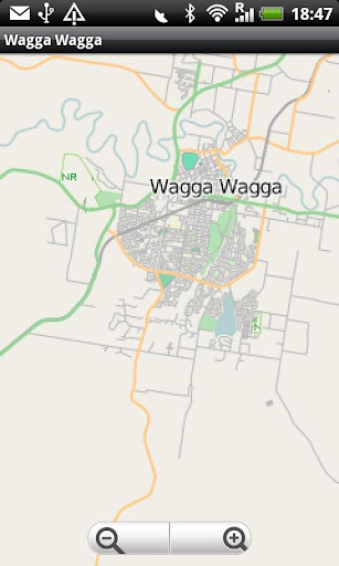 Wagga Wagga Street Map