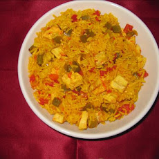 Baked Arroz Con Pollo