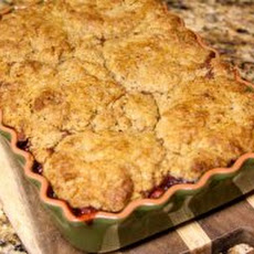 Strawberry Rhubarb Cobbler Recipe