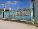 Mural Infantil Escuela Barrio La Ermita San Benito Petén