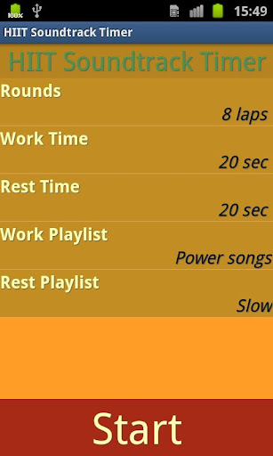 HIIT Soundtrack Timer