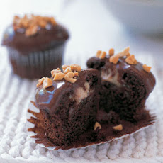 Chocolate Peanut Butter MousseFilled Cupcakes