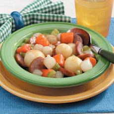 Kielbasa with Veggies