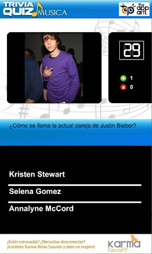 Trivia Quiz Música