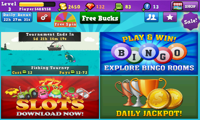 Android application Bingo Dreams screenshort