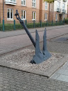 Two Anchors Sculpture