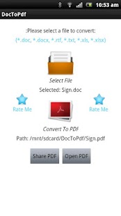 How to get Doc To Pdf 1.3 unlimited apk for bluestacks