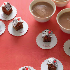 Chocolate Gingerbread House Petits Fours
