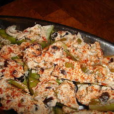 Treva's Stuffed Celery