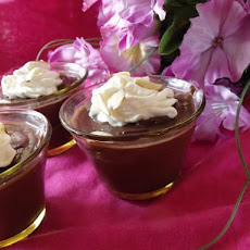 Amaretto Chocolate Pudding