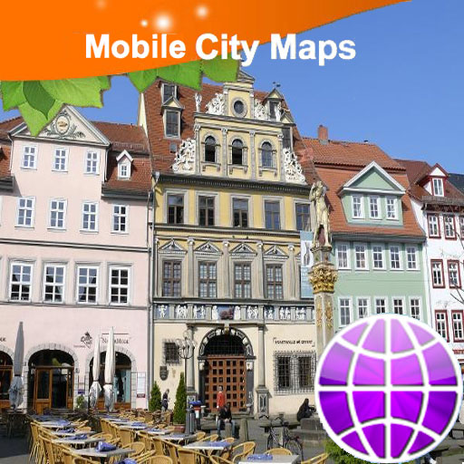 Erfurt Street Map LOGO-APP點子