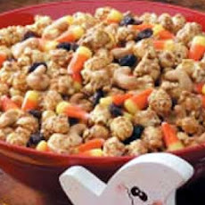 Wormy Caramel Corn for Halloween