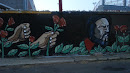 Mural Claveles Rojos