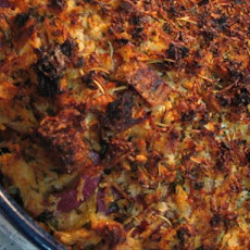 Eggplant (Aubergine) and Tomato Crisp