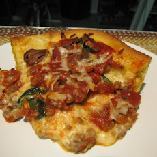 Deep-Dish Florentine Pizza