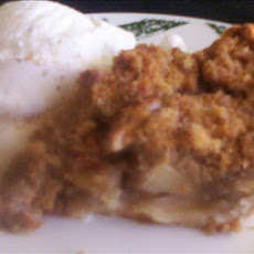 1930's Apple and Nut Pie