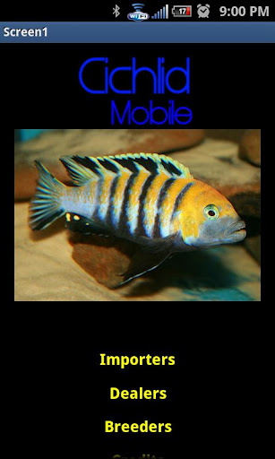 Cichlid Mobile