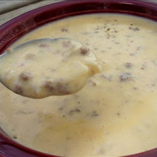 Cheeseburger Potato Chowder