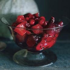 Cranberry, Quince, and Pearl Onion Compote