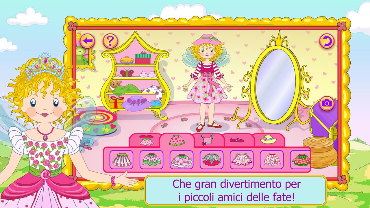 Android application Princess Lillifee fairy ball screenshort