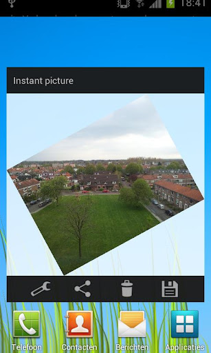 Instant Picture Camera Widget