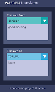 How to download Wazobia Translator 1.0.1 apk for pc