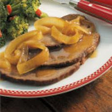 Apple and Onion Beef Pot Roast