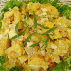 Yukon Gold Garden Potato Salad With Apples and Herbs
