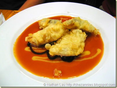 tokkuri tei miso butterfish tempura