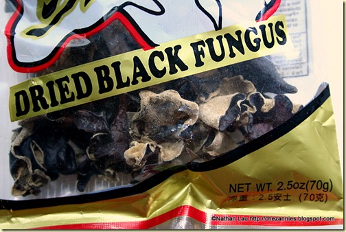 dried black wood ear fungus