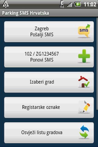 Parking SMS Hrvatska