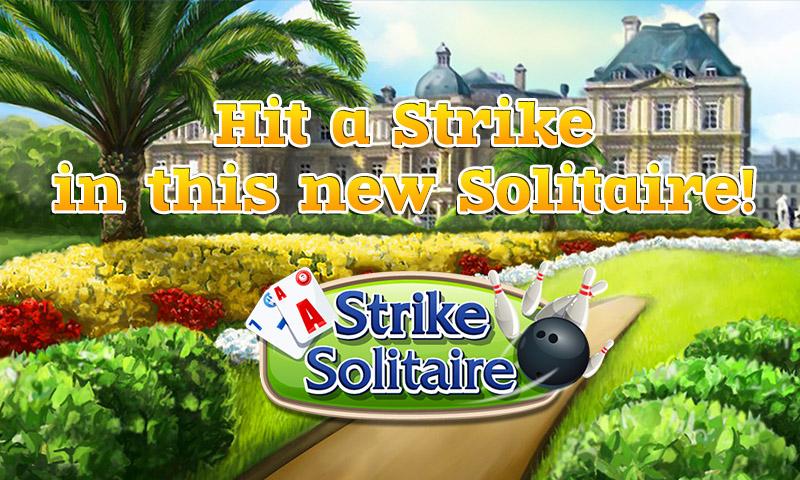 Android application Strike Solitaire screenshort