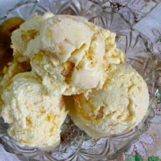 Peach Cheesecake Ice Cream