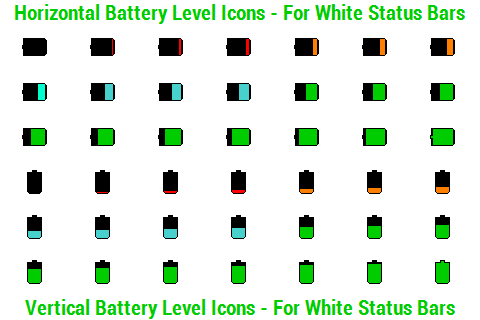 【免費程式庫與試用程式App】BN Pro Battery Level Icons-APP點子